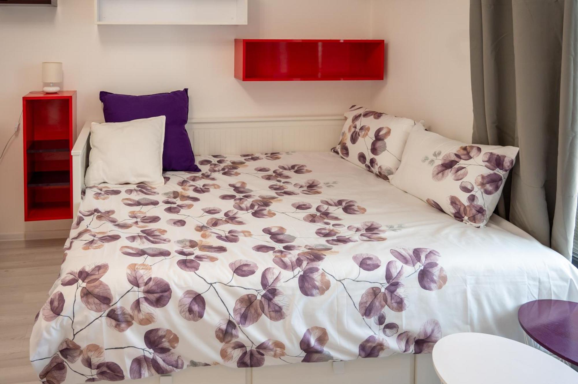 Colorful Studio With Balcony - Free Parking Sófia Exterior foto