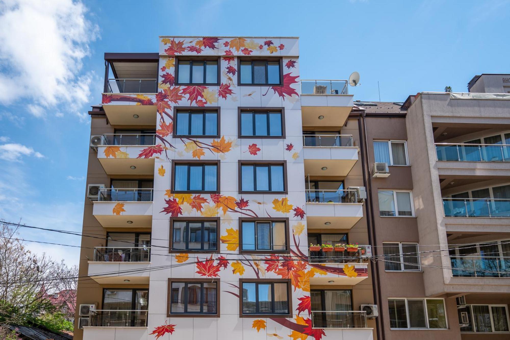 Colorful Studio With Balcony - Free Parking Sófia Exterior foto